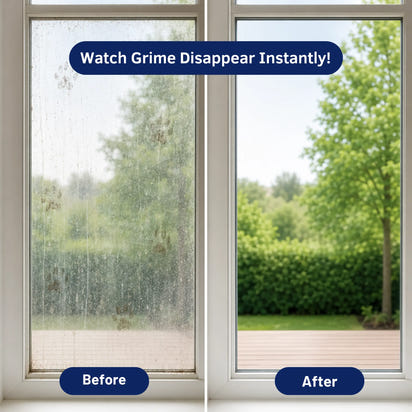 Cordless Window Vacuum — Streak-Free in One Pass SteamWell